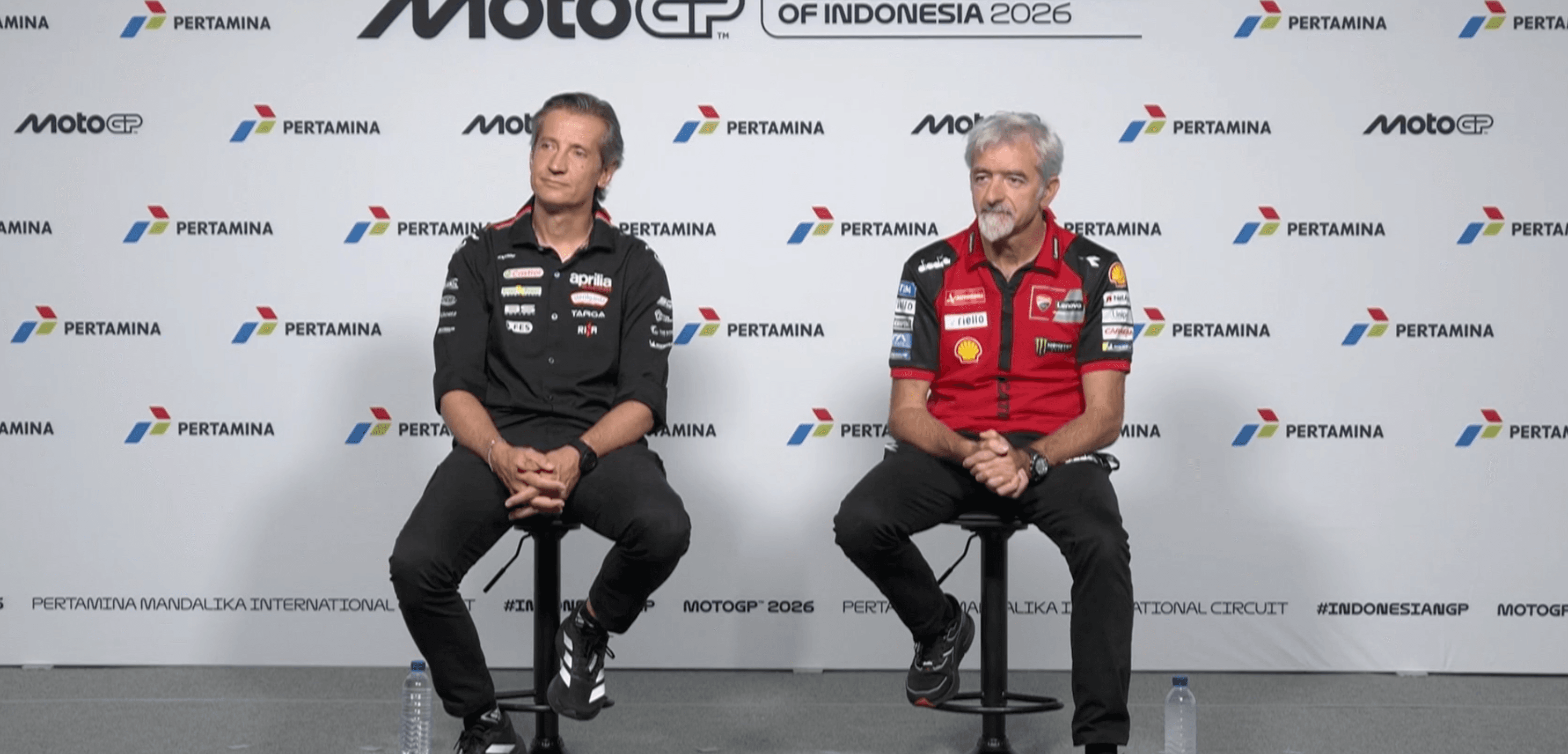 Aprilia против Ducati: пресс-конференция Массимо Риволы и Луиджи Далл'Иньи о борьбе за титул